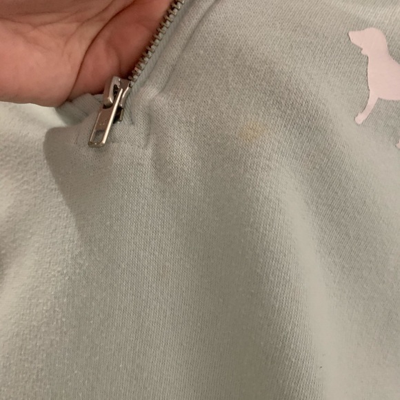 VS PINK blue sweater size xs - Picture 5 of 7